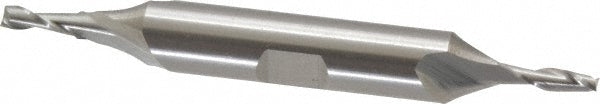 Cleveland C52151 Square End Mill 1/8'' Dia, 3/8'' LOC, 3/8'' Shank Dia, 3-1/16'' OAL, 2 Flutes, Cobalt