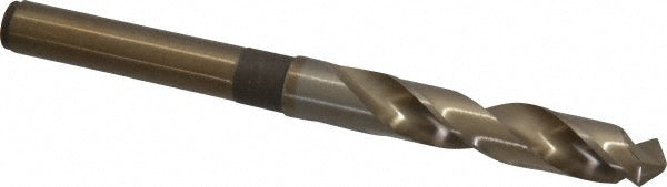 Chicago-Latrobe 53436 Reduced Shank Drill Bit 9/16'' Dia, 1/2'' Shank Dia, 118 °, Cobalt