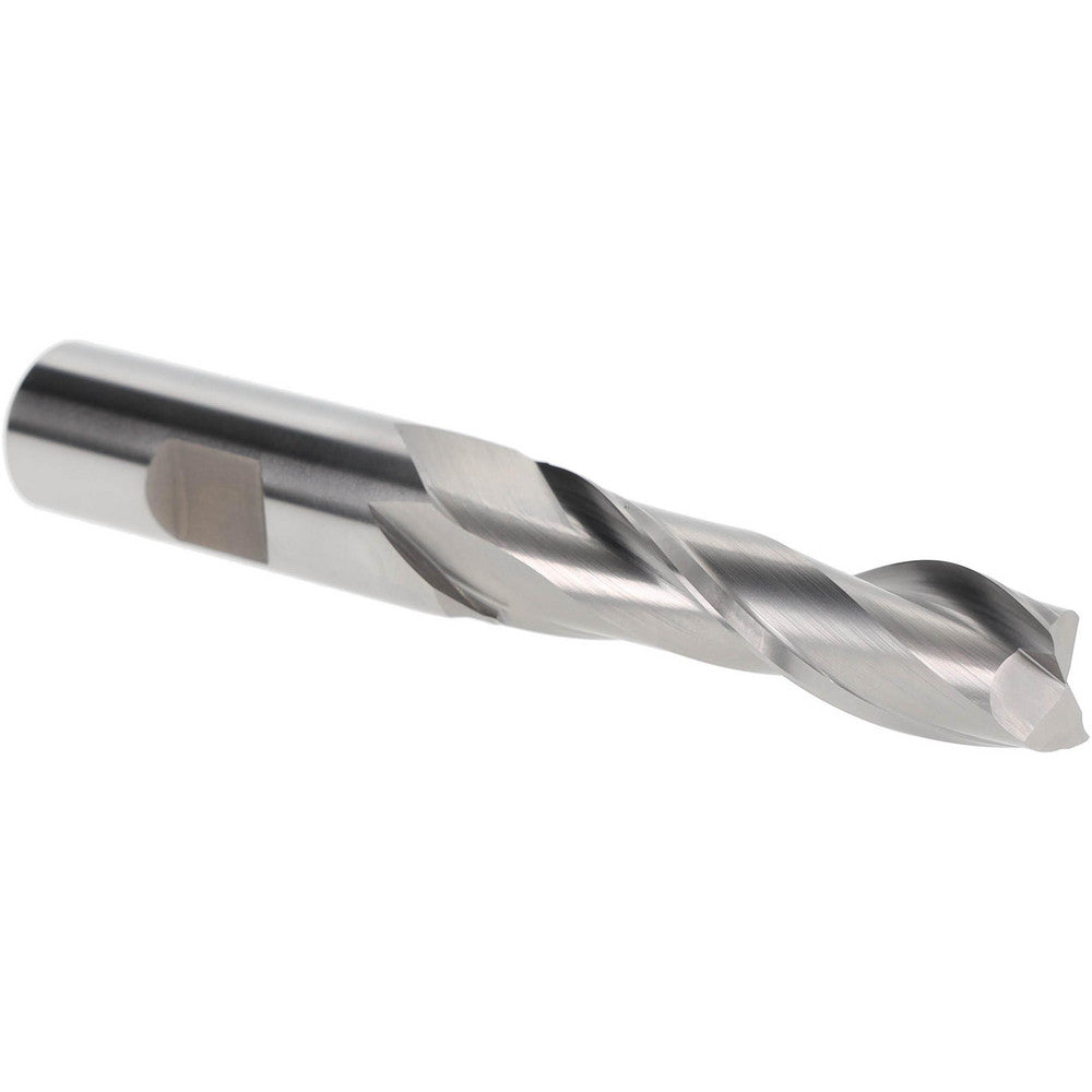 Hertel E199921303 Square End Mill 9/16" Dia, 2" LOC, 2 Flutes, High Speed Steel