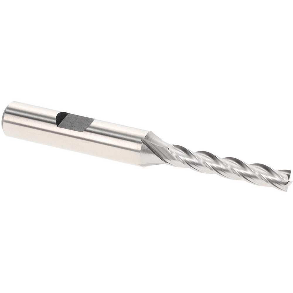 Hertel E199921260 Square End Mill 7/32" Dia, 4 Flutes, 1-1/4" LOC, High Speed Steel, 30 ° Helix