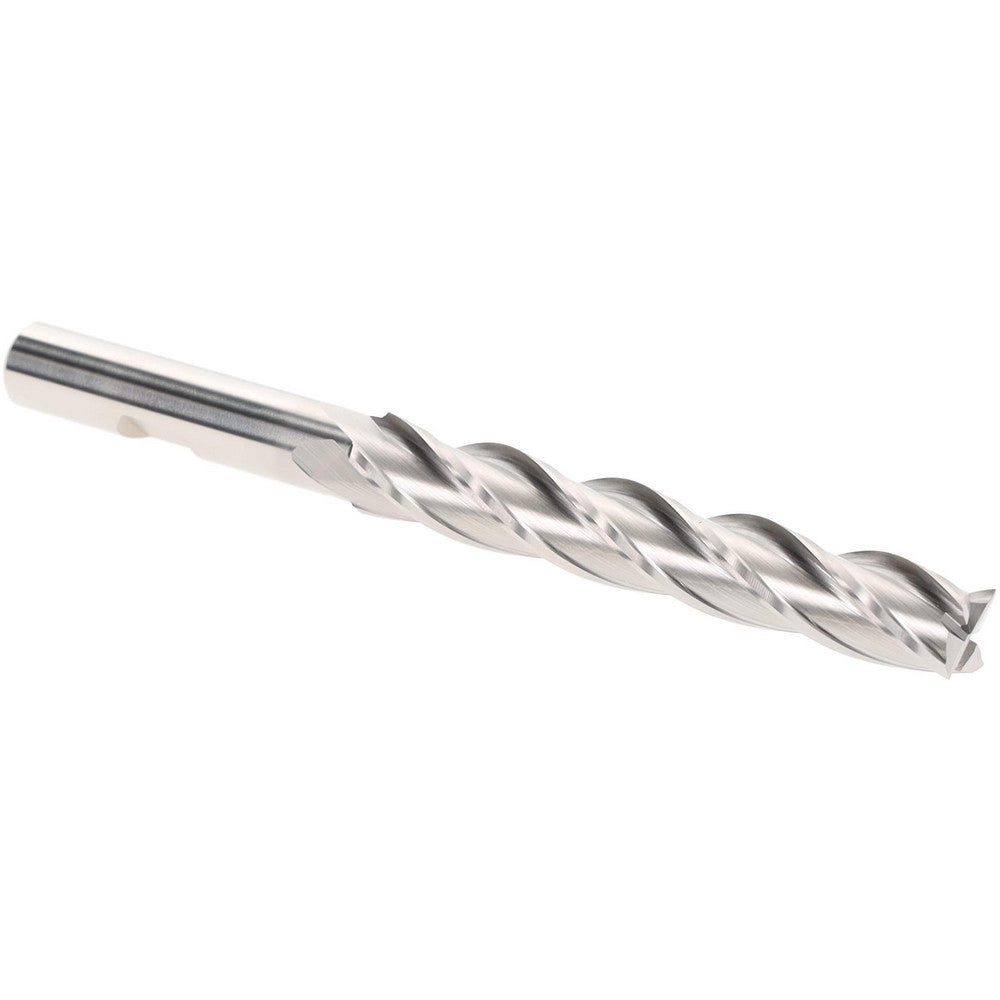 Hertel E299921169 Square End Mill 7/16" Dia, 4 Flutes, 2-3/4" LOC, High Speed Steel, 30 ° Helix