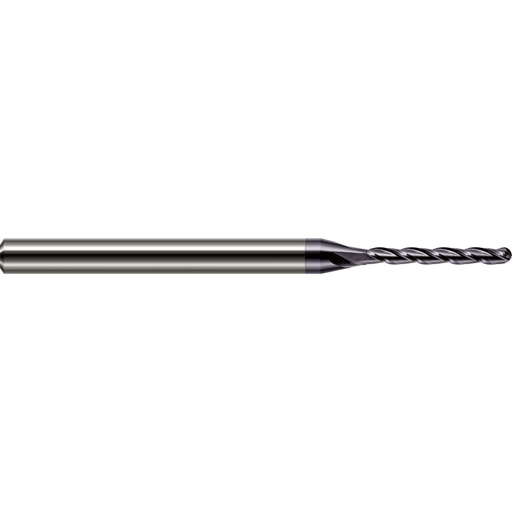 Harvey Tool 34108-C3 Ball End Mill 1/8" Dia, 1" LOC, 3 Flute, Solid Carbide