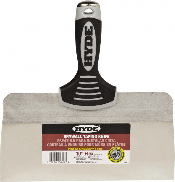 Hyde Tools 09333 Taping Knife Stainless Steel, 10" Wide