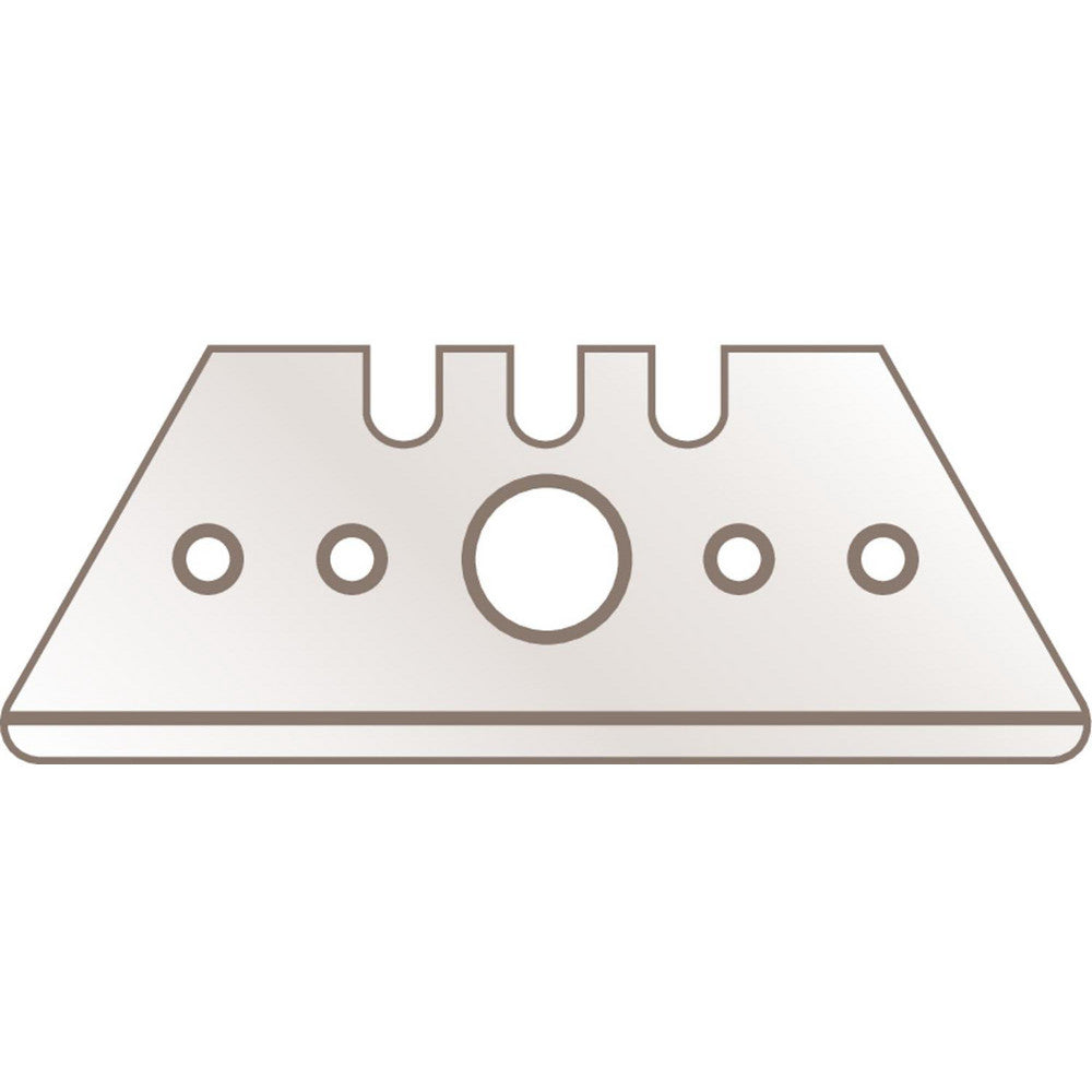 Martor USA 65232.70 Knife Blades Blade Type Trapezoid Blade Material Steel Blade Point Type Sharp Blade Edge Type Straight Blade Length (mm) 50.1000 Blade Length (Decimal Inch) 1.9724