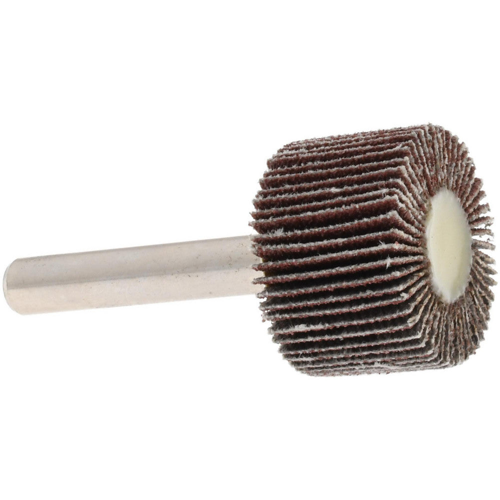 Tru-Maxx SZMFW180 Mounted Flap Wheel 1" Dia, 5/8" Face Width, 80 Grit, Aluminum Oxide