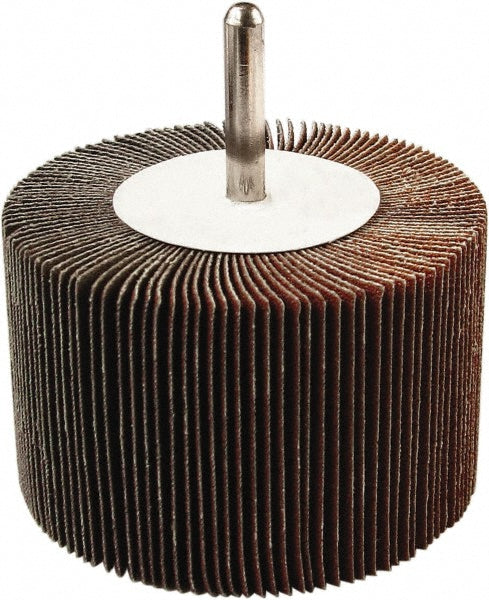 Tru-Maxx SZMFW1180 Mounted Flap Wheel 3" Dia, 1/2" Face Width, 80 Grit, Aluminum Oxide