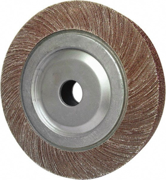Tru-Maxx SZUFW680 6 x 1" 80 Grit Aluminum Oxide Unmounted Flap Wheel