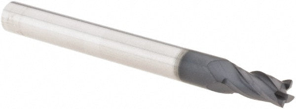Kyocera SGS Precision Tools 31254 Square End Mill 5/32" Dia, 5/16" LOC, 4 Flute, Solid Carbide