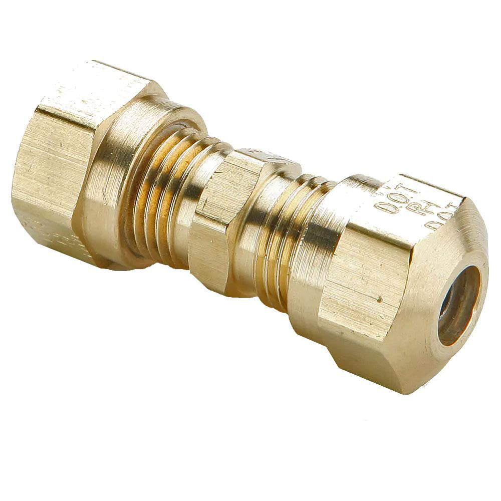 Parker 62NTA-8 Compression Tube Union 1/2" Tube OD, Compression x Compression
