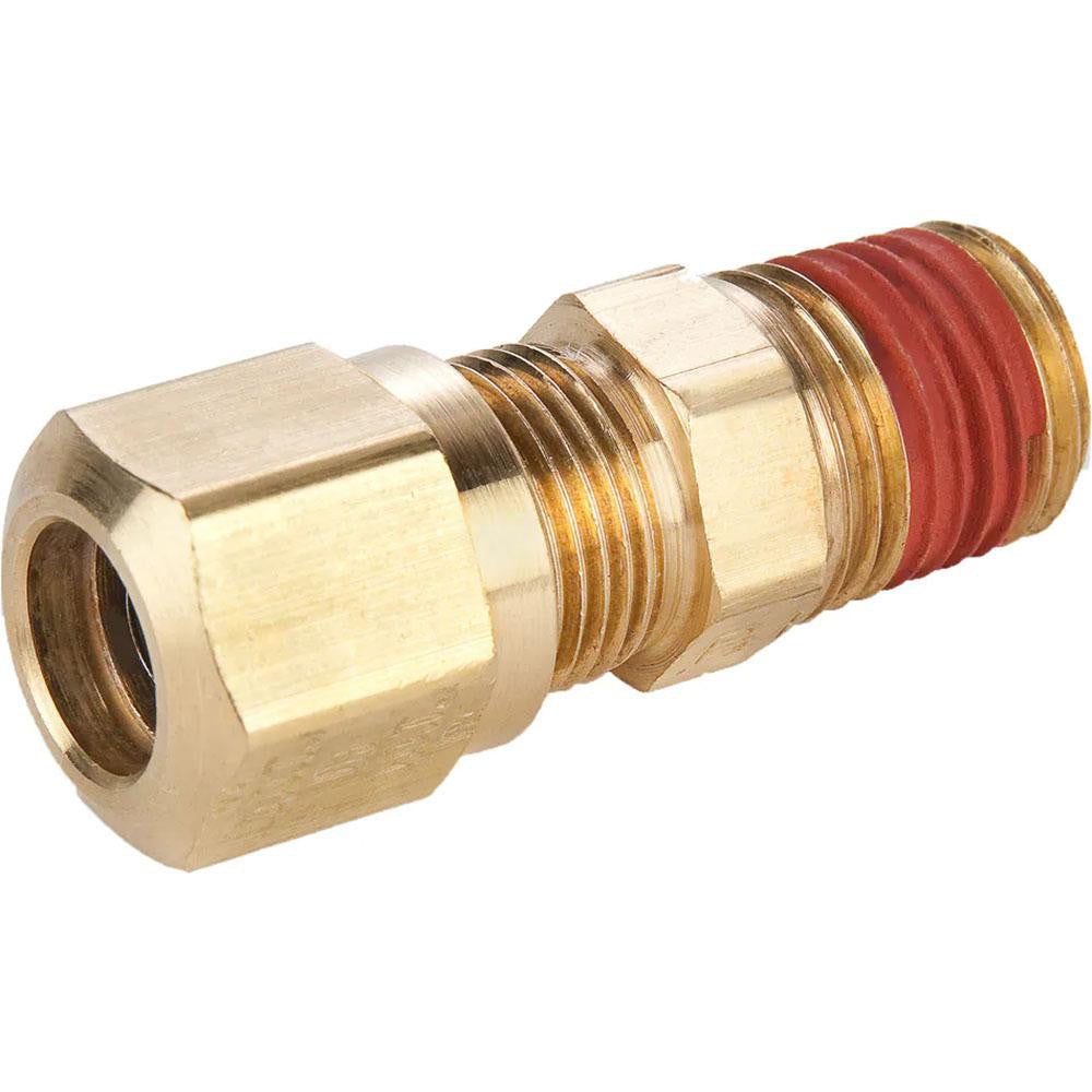 Parker VS68NTA-10-8 Compression Tube Male Connector 1/2, 5/8" Tube OD, Compression x MNPTF
