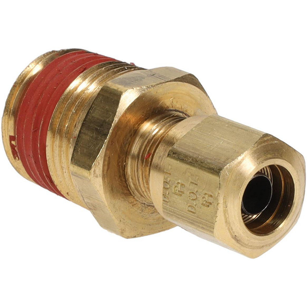 Parker VS68NTA-6-8 Compression Tube Connector 1/2" Thread, Compression x MNPT