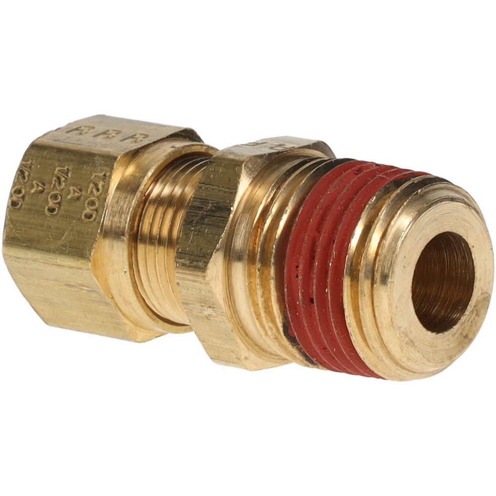 Parker VS68NTA-8-8 Compression Tube Male Connector 1/2, 1/2" Tube OD, Compression x MNPTF