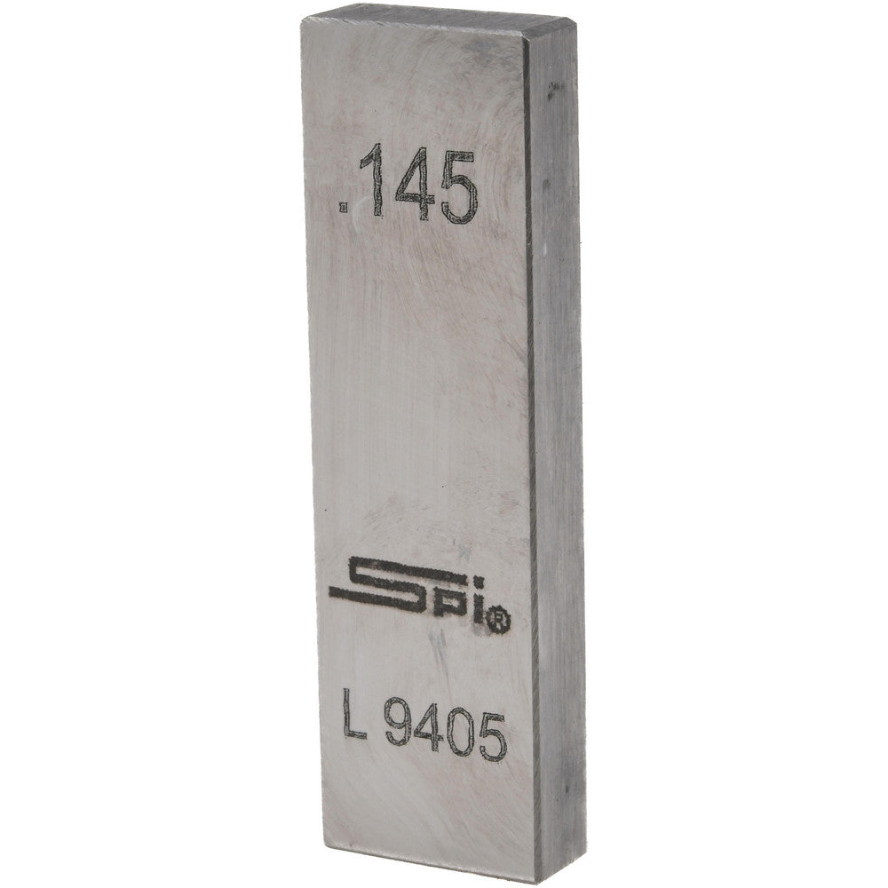 SPI 15-059-9 Rectangle Steel Gage Block 0.145", Grade AS-1