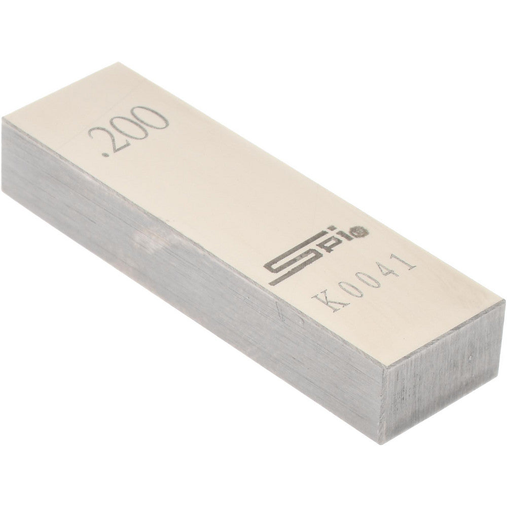 SPI 15-069-8 Rectangle Steel Gage Block 0.2", Grade AS-1