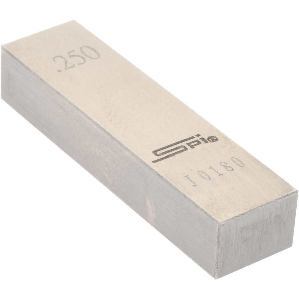SPI 15-071-4 Rectangle Steel Gage Block 0.25", Grade AS-1