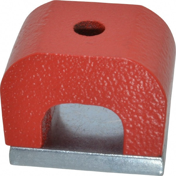 Eclipse M17007/MSC 3/16" Hole Diam, 1-1/8" Overall Width, 3/4" Deep, 3/4" High, Alnico Power Magnets