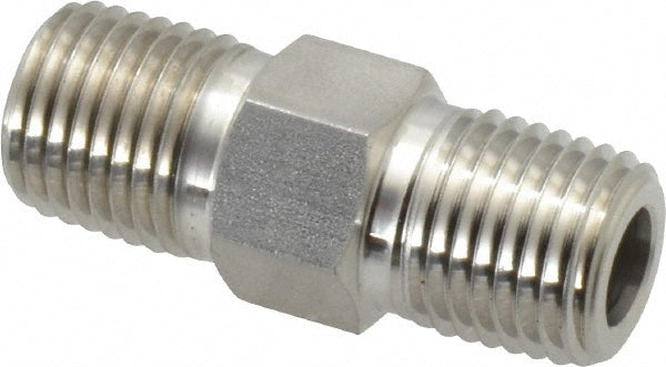 Ham-Let 3001094 Pipe Hex Plug 1/4" Fitting, 316 Stainless Steel