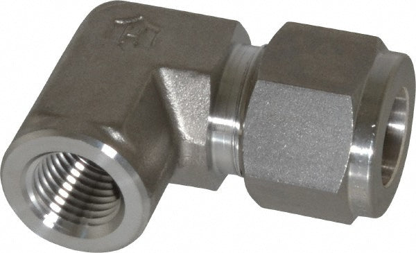 Ham-Let 3002250 Compression Tube Female Elbow 1/4" Thread, Compression x FNPT