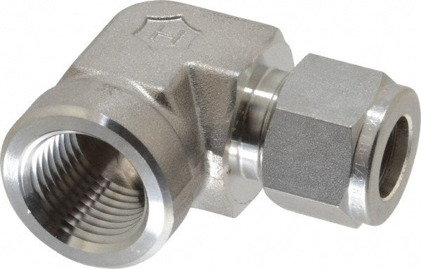 Ham-Let 3002252 Compression Tube Female Elbow 1/2" Thread, Compression x FNPT