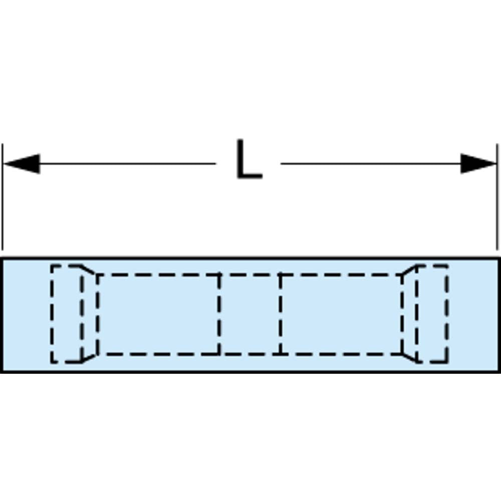 3M 7010397397 Butt Splice Terminal Fully Insulated Nylon, Crimp-On Connection