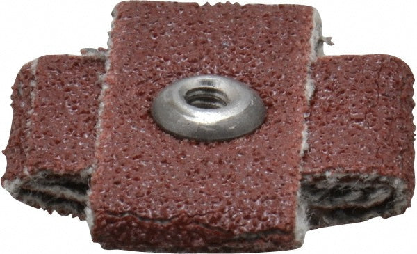 GLOBAL ABRASIVE 809775-69308 80 Grit, Medium Grade, Aluminum Oxide Cross Pad