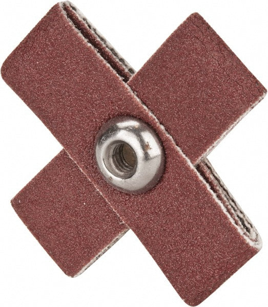 GLOBAL ABRASIVE 809775-69372 120 Grit, Fine Grade, Aluminum Oxide Cross Pad