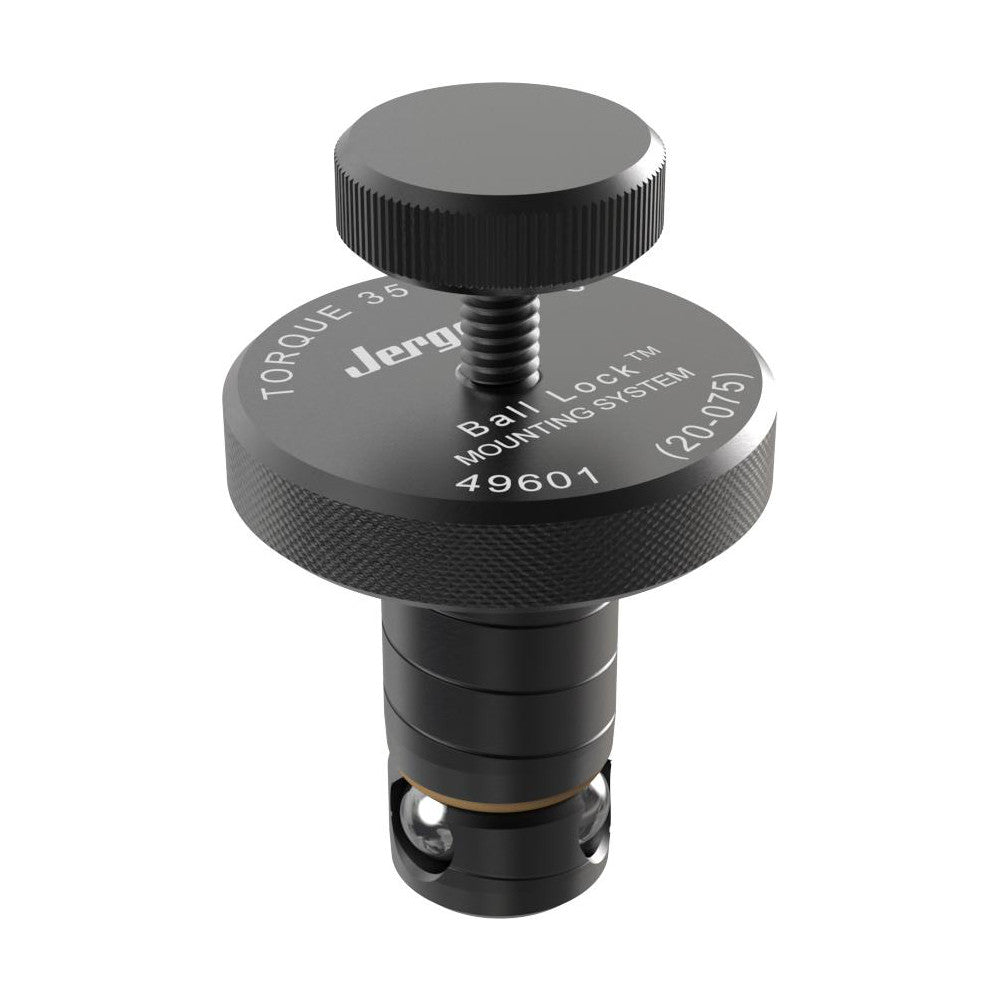 Jergens 49608-S Modular Fixturing Shank Ball Lock, 16 mm Shank Dia, 4340 Steel
