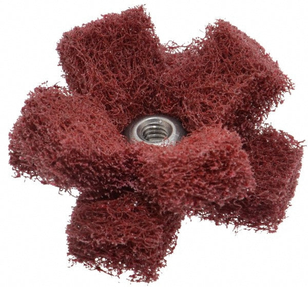 Standard Abrasives 7000046831 1-1/2 x 1/2" Very Fine 2 Ply Cross Buff