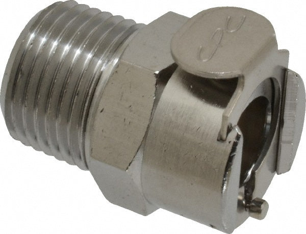CPC Colder Products LCD10006 3/8 NPT Brass, Quick Disconnect, Valved Coupling Body