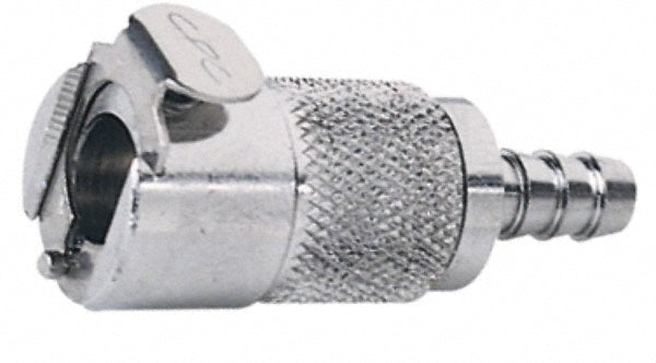 CPC Colder Products LC17005 5/16" Inside Tube Dia, Brass, Quick Disconnect, Hose Barb Inline Coupling Body