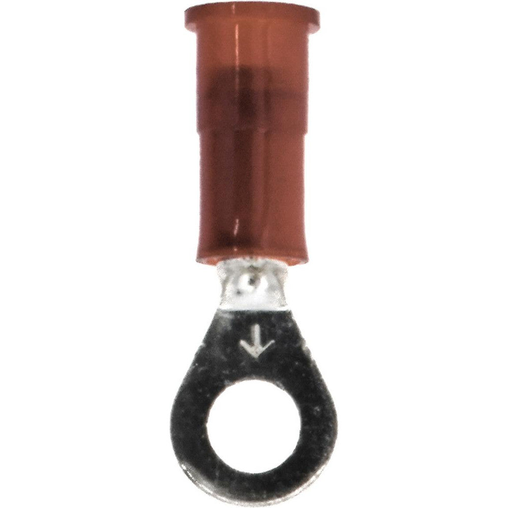 3M 7010349238 Circular Ring Terminal Partially Insulated, 22 to 18 AWG, Crimp Connection