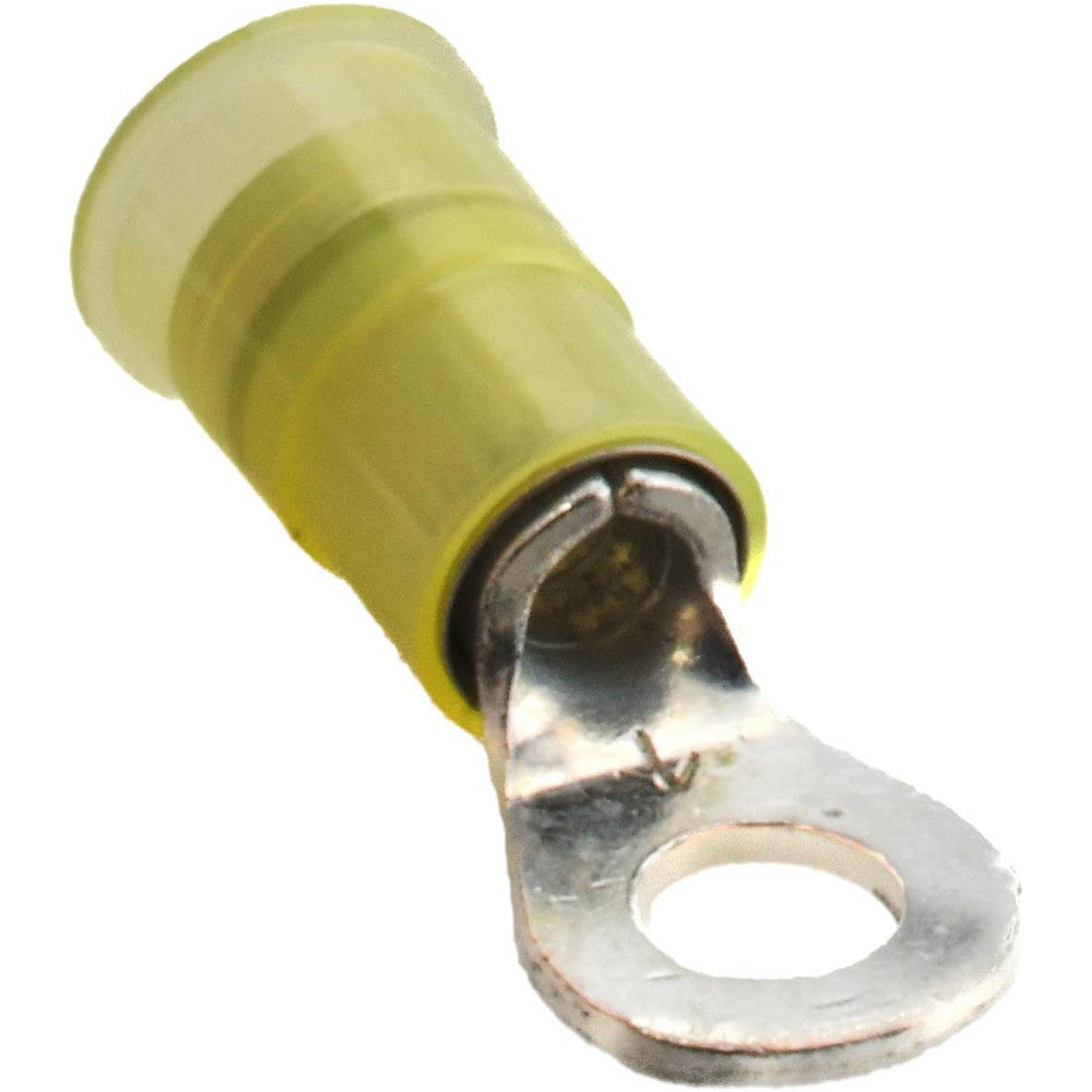 3M 7010304072 Circular Ring Terminal Partially Insulated, 12 to 10 AWG, Crimp Connection