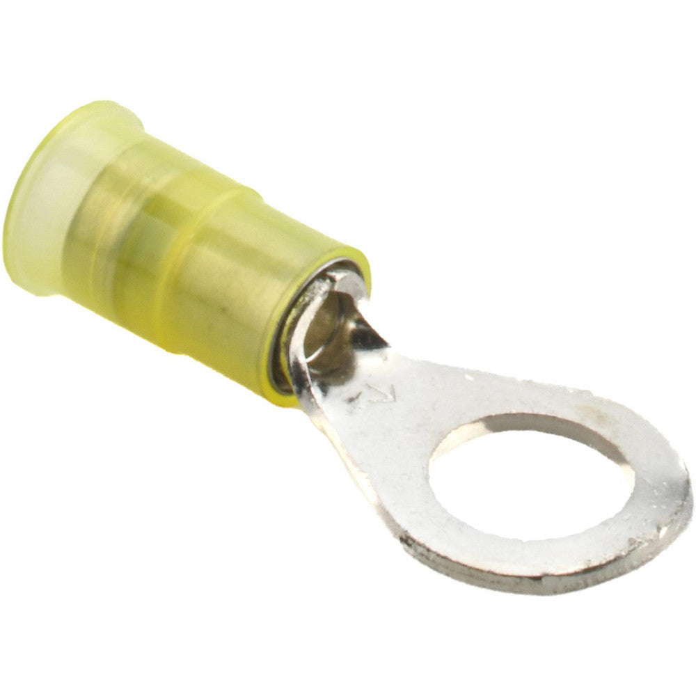 3M 7010397383 Circular Ring Terminal Partially Insulated, 12 to 10 AWG, Crimp Connection