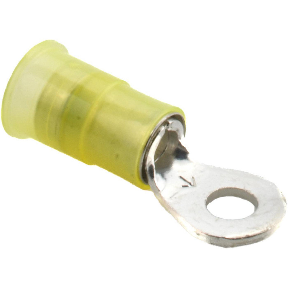3M 7010397385 Circular Ring Terminal Partially Insulated, 12 to 10 AWG, Crimp Connection