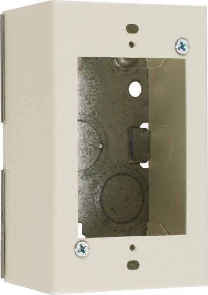 Wiremold V5748 Electrical Device Box Steel, Rectangle, 4-5/8" OAH, 2-7/8" OAW, 1-3/4" OAD, 1 Gang