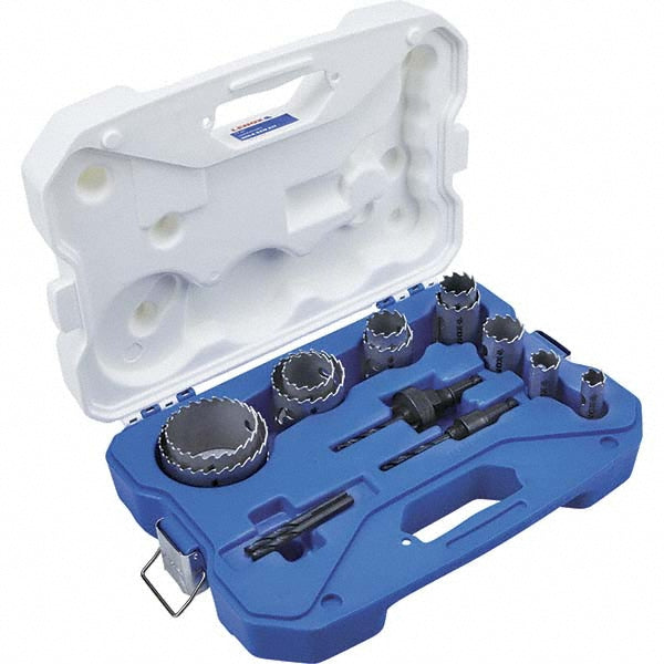 Lenox LXAH3GSET11 Contractor's Hole Saw Kit 15 Pc, 3/4 to 3" Dia