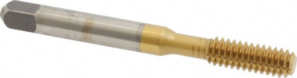 Kennametal 1545654 Thread Forming Tap 1/4-20 UNC, Bottoming Chamfer, High-Speed Steel-E, Titanium Nitride Finish