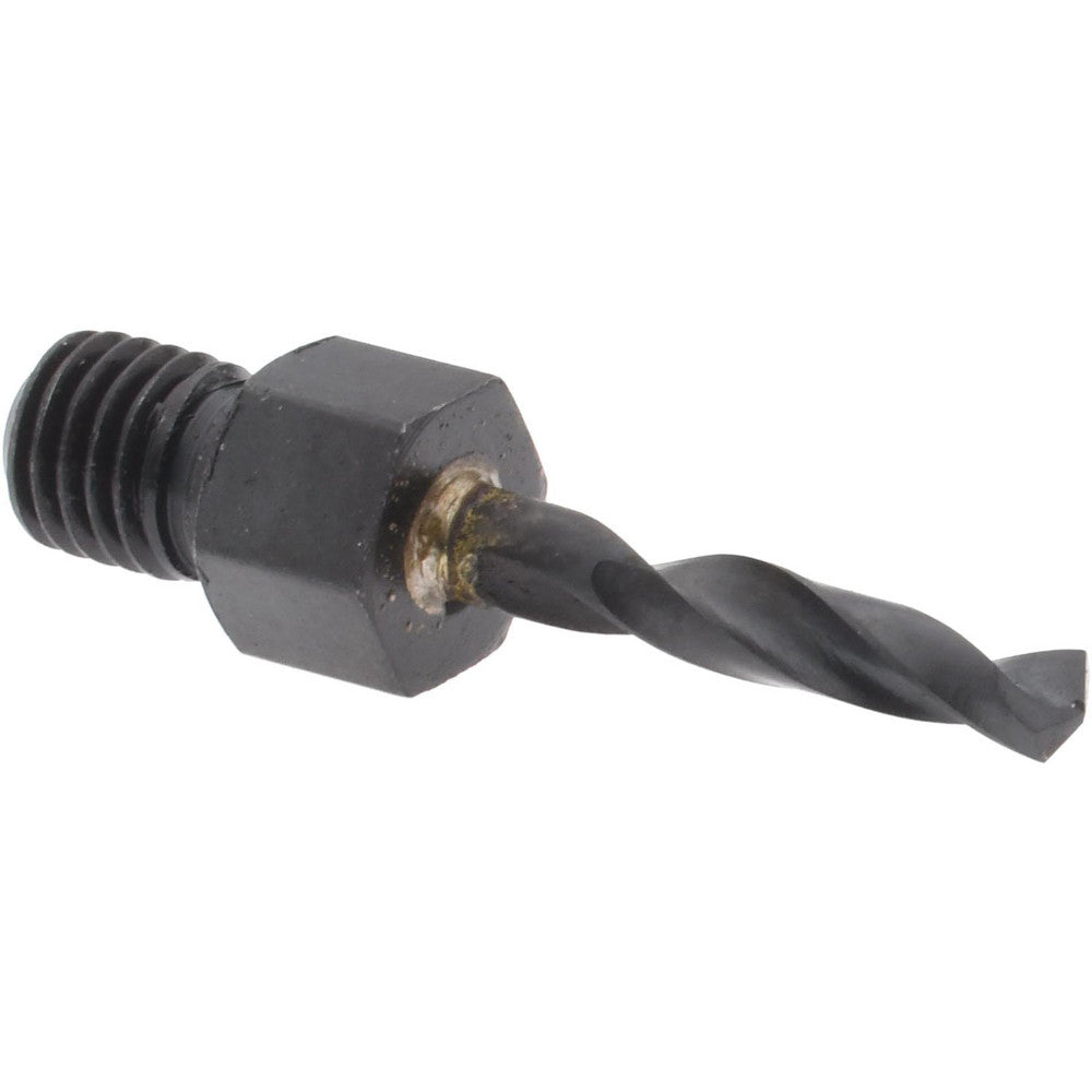 Hertel 953HS1/8SS-209 Threaded Shank Drill Bit 1/8" Dia, 135 ° Point, 1/4-28 Shank, High Speed Steel