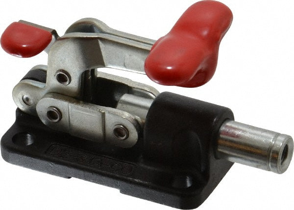 De-Sta-Co 6015-MR Standard Straight Line Action Clamp 560 lb Load Capacity, 0.7" Plunger Travel, Flanged Base, Carbon Steel