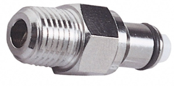 CPC Colder Products LCD24006 3/8 NPT Brass, Quick Disconnect, Valved Coupling Insert