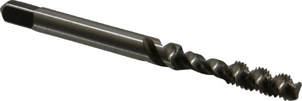 Kennametal 4130372 Spiral Flute Tap #10-32, UNF, 3 Flute, Bottoming Chamfer, 2B Class of Fit, Cobalt, Straw Finish