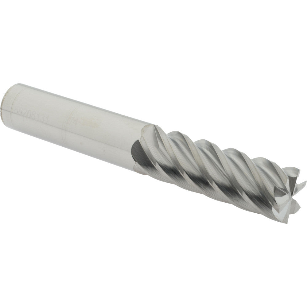 Accupro 88206131 Square End Mill 3/4'' Dia, 2-1/4'' LOC, 3/4'' Shank Dia, 5'' OAL, 6 Flutes, Solid Carbide