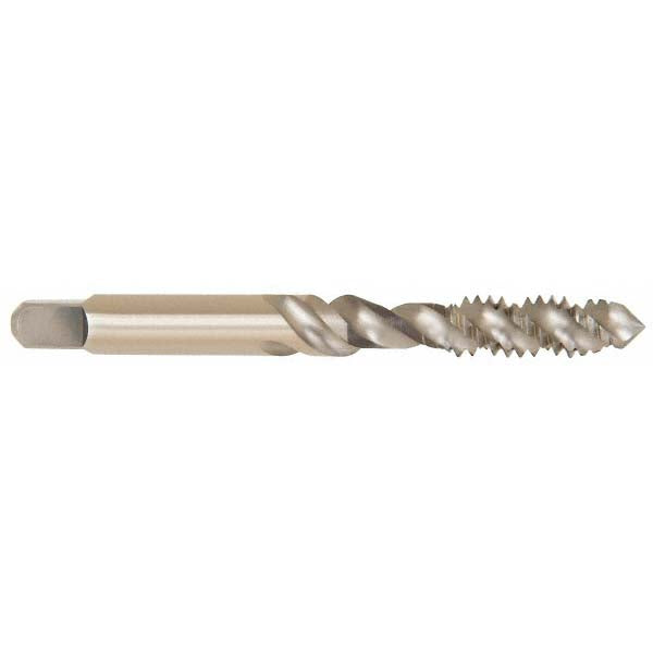 Cleveland C58813 Spiral Flute Tap M10 x 1.50, Metric, 3 Flute, Bottoming, 2B Class of Fit, High Speed Steel, Bright/Uncoated