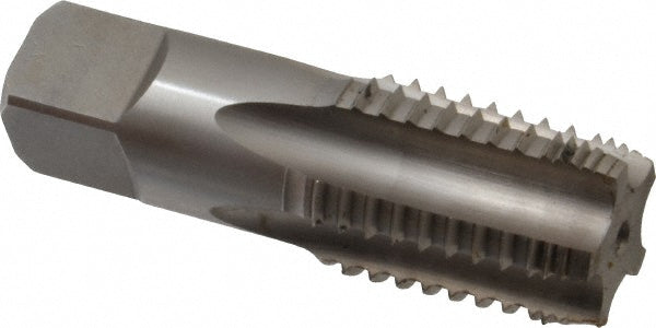 Hertel R867348-S 3/4-14 NPTF, 5 Flutes, Bright Finish, High Speed Steel, Interrupted Thread Pipe Tap