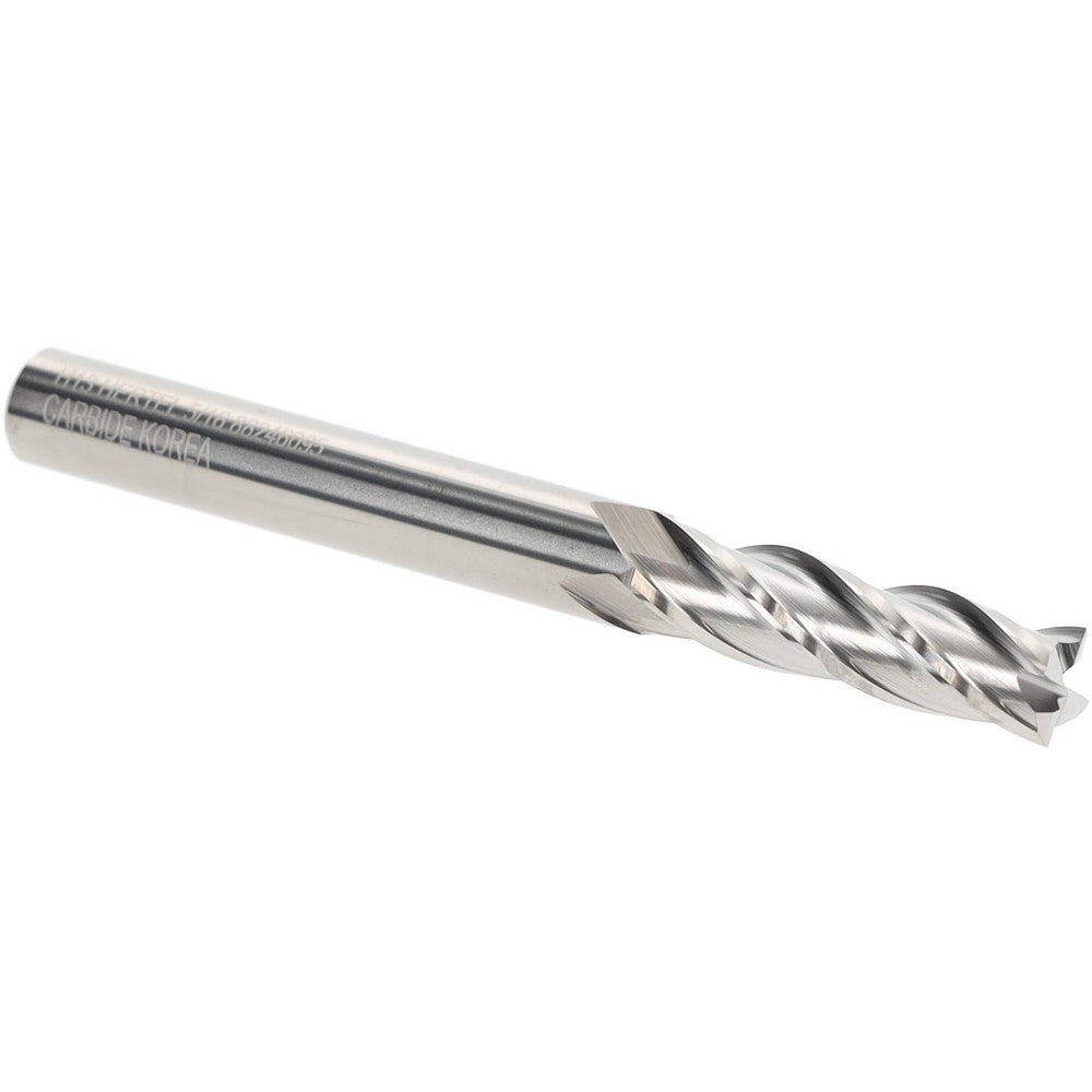Hertel 88246095 Square End Mill 5/16" Dia, 1-1/8" LOC, 4 Flute, Solid Carbide