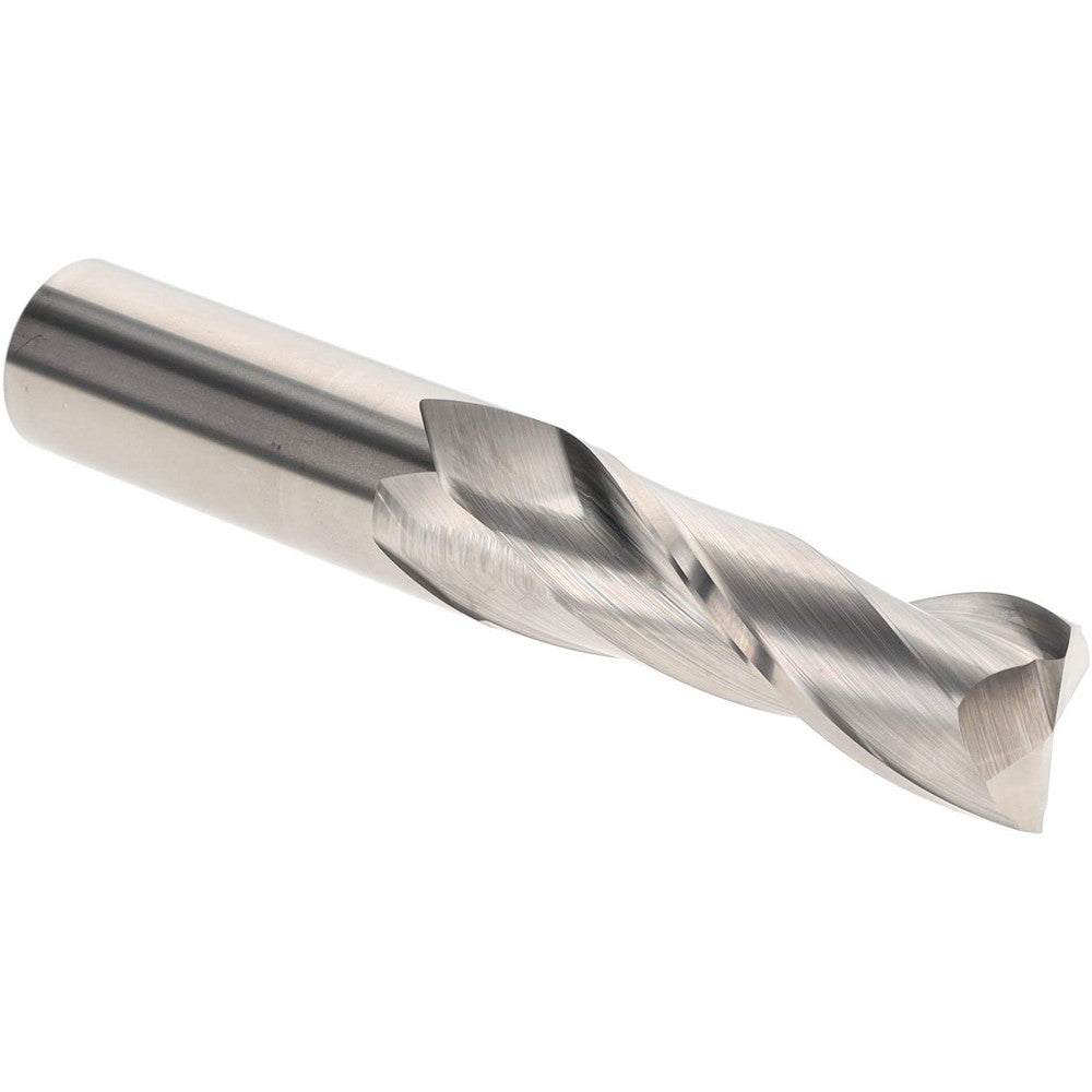 Hertel 88248000 Square End Mill 1" Dia, 3" LOC, 2 Flute, Solid Carbide