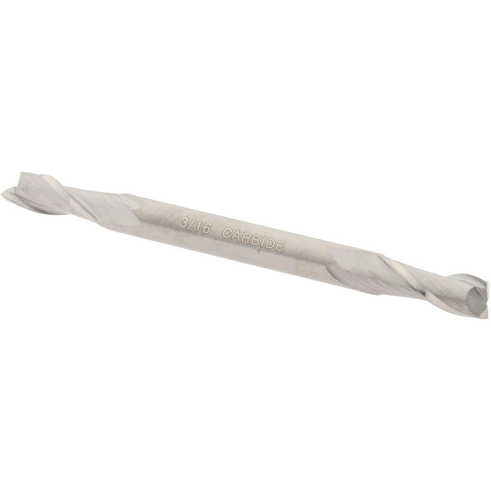 Hertel E599924308 Square End Mill 3/16" Dia, 1/2" LOC, 2 Flute, Solid Carbide