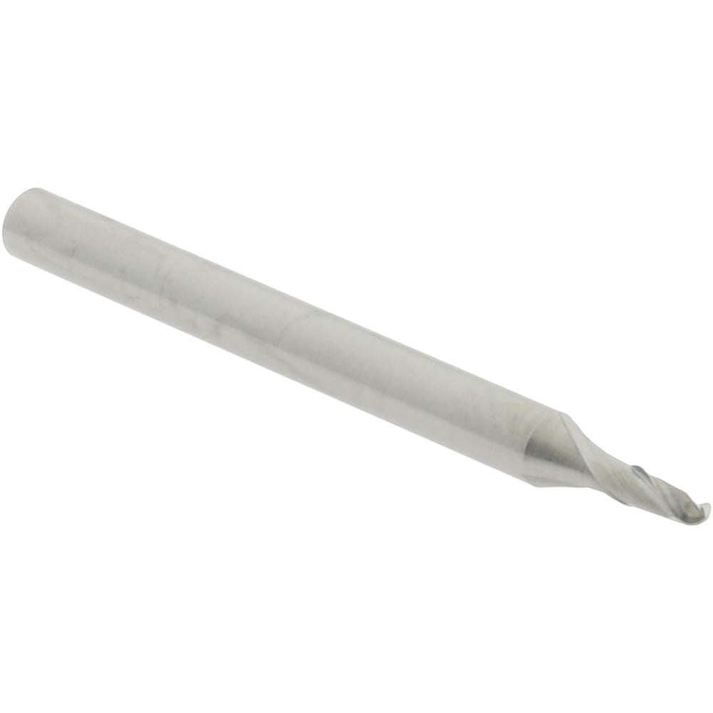 Hertel E5249004 Ball End Mill 1/16" Dia, 1/8" LOC, 2 Flute, Solid Carbide