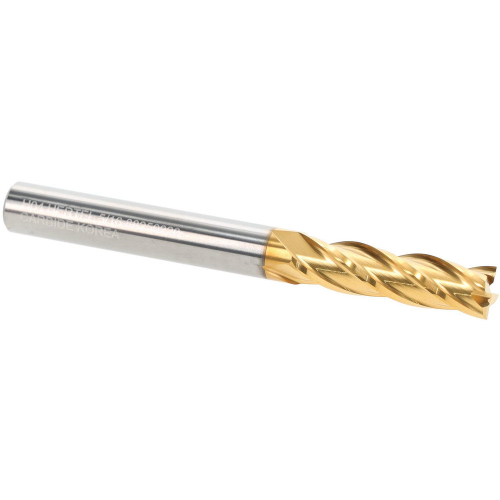 Hertel 88250220 Square End Mill 5/16" Dia, 1-1/8" LOC, 4 Flute, Solid Carbide