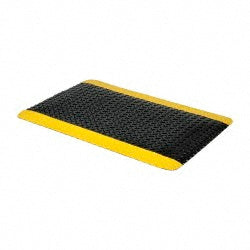 PRO-SAFE 3956709032X3 Anti-Fatigue Mat 3' Long, 2' Wide, 1 Thick, Vinyl, Beveled Edges, Heavy-Duty